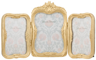 Thumbnail 3: Sagebrook Home Ornate Tri-Fold Picture Frame 