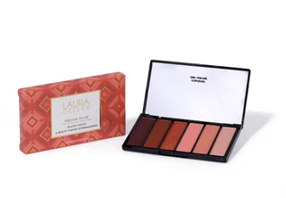 Thumbnail 1: LAURA GELLER 6‑Shade Blush Hour Eyeshadow Palette 