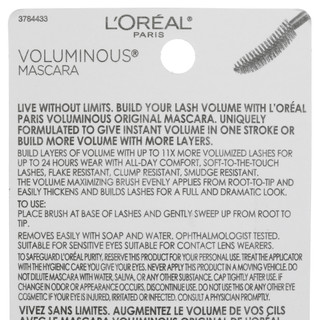 Thumbnail 2: L'OREAL Volumizing Curved Brush Mascara -Black 