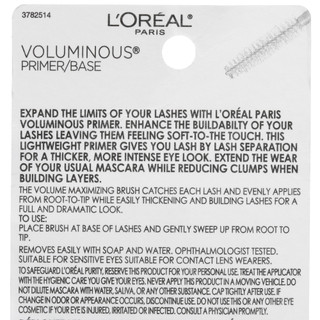 Thumbnail 2: L'OREAL Volumizing White Mascara Primer 