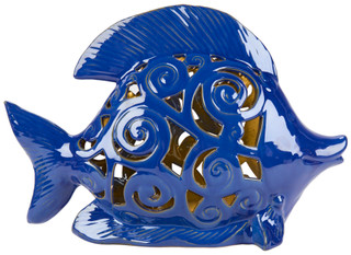Thumbnail 2: Fancy That 17 in Ceramic LED Fish Home Accent 