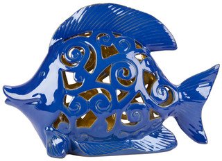 Thumbnail 3: Fancy That 17 in Ceramic LED Fish Home Accent 
