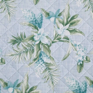 Thumbnail 7: TOMMY BAHAMA Floral Enchantment Textured Cotton Quilt Set 