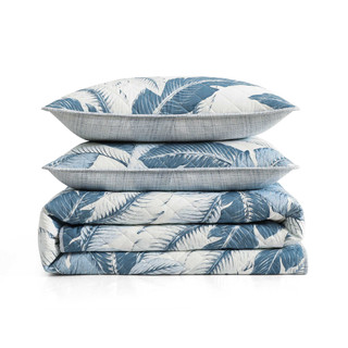 Thumbnail 12: TOMMY BAHAMA Vintage Raffia Palms Cotton Quilt Set 