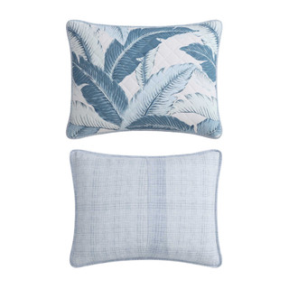 Thumbnail 14: TOMMY BAHAMA Vintage Raffia Palms Cotton Quilt Set 