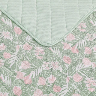 Thumbnail 17: TOMMY BAHAMA Pineapple Bloom Cotton Quilt Set 