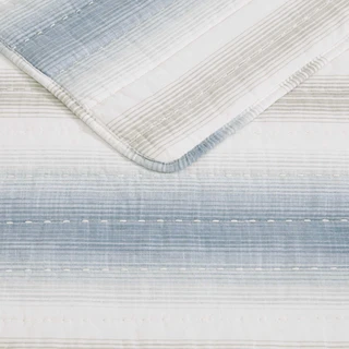 Thumbnail 12: TOMMY BAHAMA Prima Island Stripe Cotton Quilt Set 