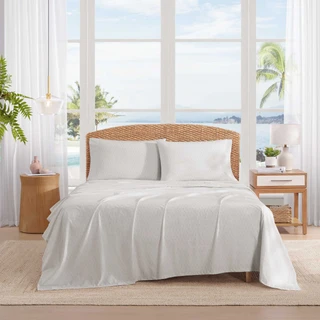 Thumbnail 2: TOMMY BAHAMA Tommy Bahama Line Palms Cotton Sheet Set 