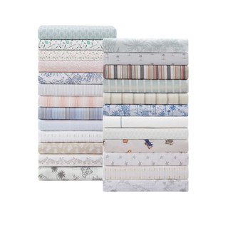 Thumbnail 8: TOMMY BAHAMA Tommy Bahama Boardwalk Cotton Sheet Set 