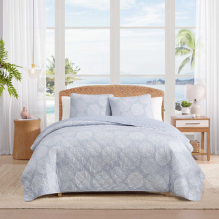 Thumbnail 1: TOMMY BAHAMA Ocean Isle Cotton Quilt Set 