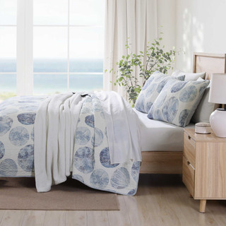 Thumbnail 33: TOMMY BAHAMA Ocean Isle Cotton Quilt Set 