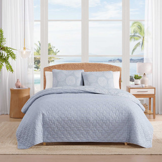 Thumbnail 15: TOMMY BAHAMA Ocean Isle Cotton Quilt Set 