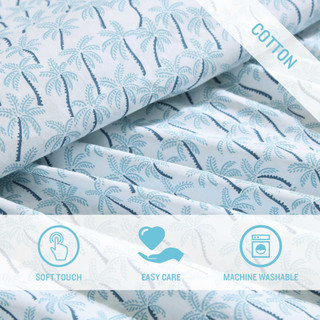 Thumbnail 3: TOMMY BAHAMA Tommy Bahama Palmtastic Cotton Sheet Set 