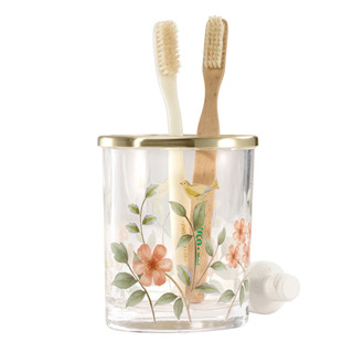 Thumbnail 2: AVANTI Avanti Pretty Birds Toothbrush Holder 