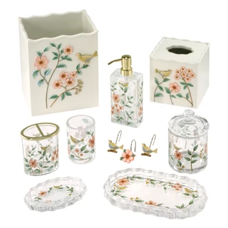 Thumbnail 4: AVANTI Avanti Pretty Birds Wastebasket 