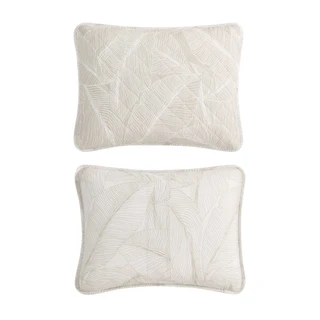 Thumbnail 6: TOMMY BAHAMA Pebble Palms Cotton Quilt Set 