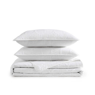 Thumbnail 14: TOMMY BAHAMA Line Palms Cotton Quilt Set 
