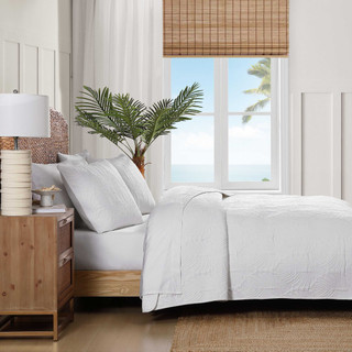 Thumbnail 33: TOMMY BAHAMA Line Palms Cotton Quilt Set 