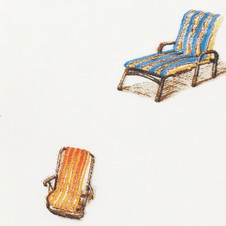 Thumbnail 7: TOMMY BAHAMA Tommy Bahama Beach Chairs Cotton Sheet Set 
