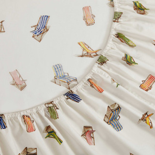 Thumbnail 8: TOMMY BAHAMA Tommy Bahama Beach Chairs Cotton Sheet Set 