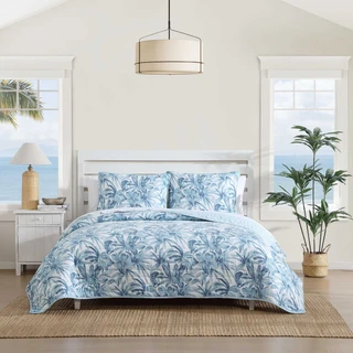 Thumbnail 1: TOMMY BAHAMA Aubrey Cotton Quilt Set 