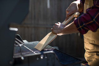 Thumbnail 3: Oniva America250 Hardwood BBQ Grill Scraper with Bottle Opener 