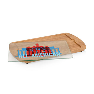 Thumbnail 3: Toscana America250 Billboard Glass Top Serving Tray 