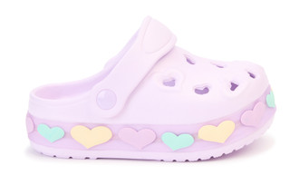 Thumbnail 6: Laura Ashley Girls Lighted Heart Clogs 