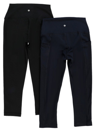 Thumbnail 2: 90 Degree Women's Active 2 Pk Leggings 