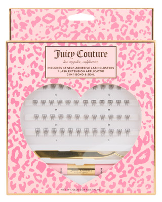 Thumbnail 1: Juicy Couture 48 Pk Self-Adhesive Lash Clusters w/ Glue  
