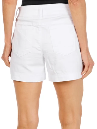 Thumbnail 2: D. Jeans Women's High Rise Trouser Shorts 