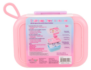 Thumbnail 2: HOT FOCUS Stainless Steel Bento Box 