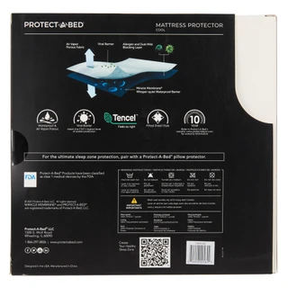 Thumbnail 2: Protect-A-Bed King Size Cooling Mattress Pad 