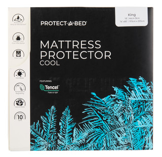 Thumbnail 1: Protect-A-Bed King Size Cooling Mattress Pad 