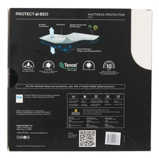 Thumbnail 2: Protect-A-Bed Queen Size Cooling Mattress Protector 