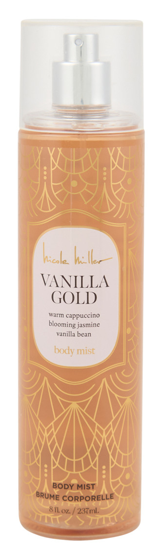 Thumbnail 1: Nicole Miller 8 oz Vanilla Gold Body Mist 