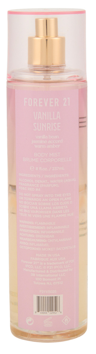 Thumbnail 2: Forever 21 8 oz Vanilla Sunrise Body Mist 