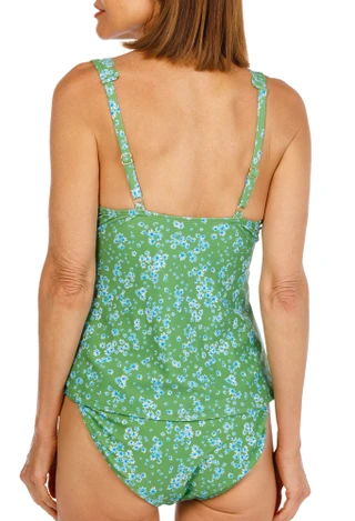 Thumbnail 2: Draper James Women's 2 Pc Ditsy Floral Tankini Set 
