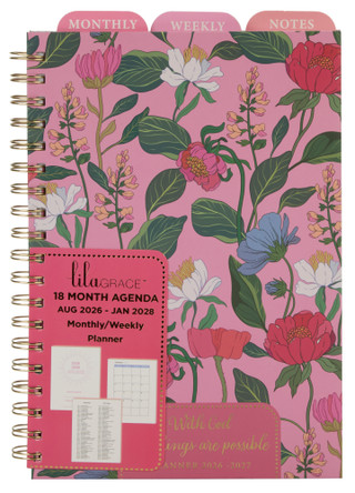 Thumbnail 1: Lila Grace Aug 2026 - Jan 2028 Monthly/Weekly Planner 