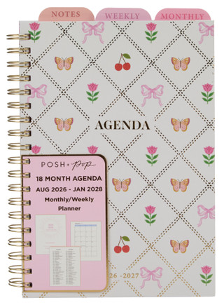 Thumbnail 1: Posh + Pop Aug 2026 - Jan 2028 Monthly/Weekly Planner 