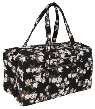 Thumbnail 4: Traveland 22 in Floral Quilted Duffle Bag 