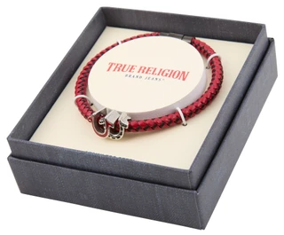 Thumbnail 1: True Religion Men's 8.5 in Stainless Steel Bracelet 