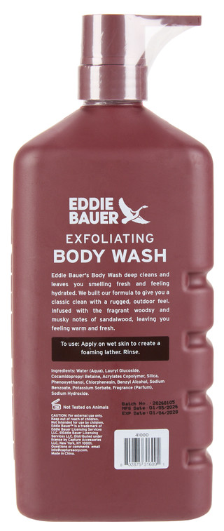 Thumbnail 2: Eddie Bauer 32 oz Sandalwood Exfoliating Body Wash 