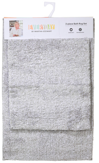 Thumbnail 1: Everyday by Martha Stewart 2 Pc Bath Rug Set 