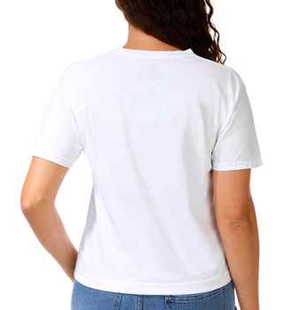 Thumbnail 2: America 250 Juniors Short Sleeve American 250 Cowgirl Crop Tee 