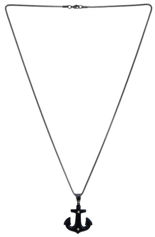 Thumbnail 1: AMERICAN EXCHANGE Anchor Pendant Necklace 
