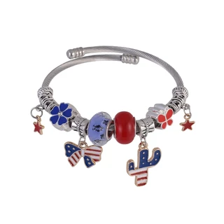 Thumbnail 1: America 250 Americana Bangle Bracelet 