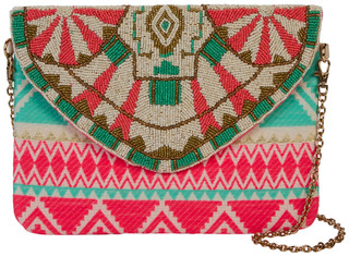 Thumbnail 1: America & Beyond Rising Sun Clutch Handbag 