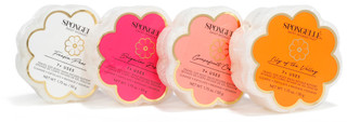 Thumbnail 3: SPONGELLE 4‑Piece Beach Grass & Coconut Body Wash Buffer Set 