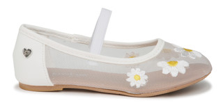 Thumbnail 4: Bebe Girls Embroidered Flow Ballet Flats 